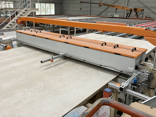 DELAMINATIONCONTROL F in-line detection solution Saint-Gobain Rigips