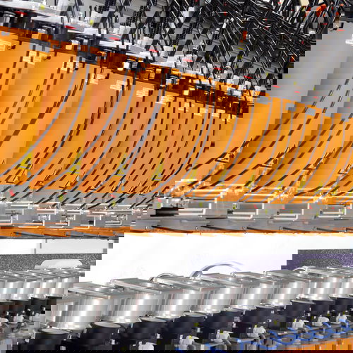 Measuring heads of the GreCon DELAMINATIONCONTROL product page lined up side by side