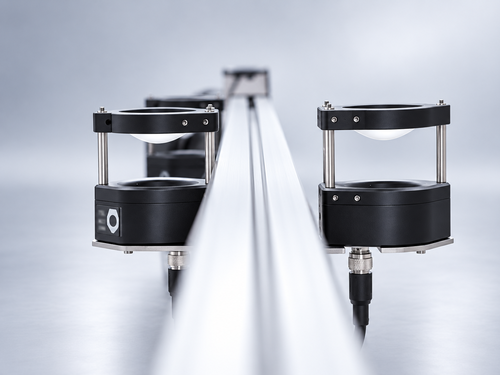 FOAMCONTROL sensors on measurement traverse