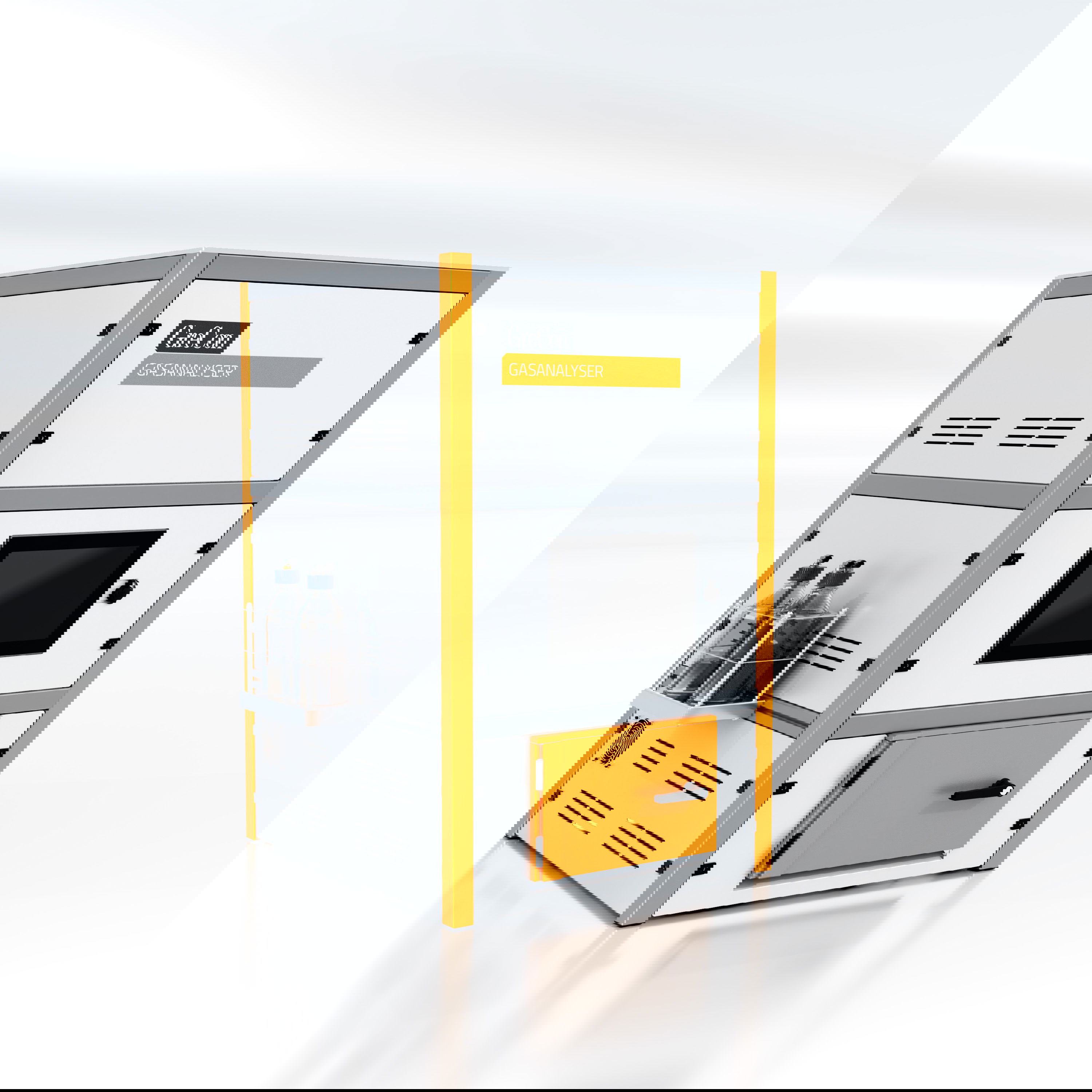 GreCon GASANALYSER MC product against grey-white background
