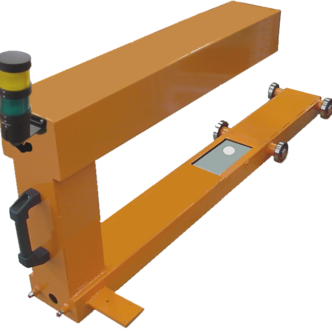 MATCONTROL T The inline basis weight scale as a rendering in orange