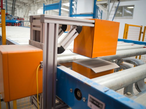 GreCon MOISTURE CONTROL MW installed on a production line