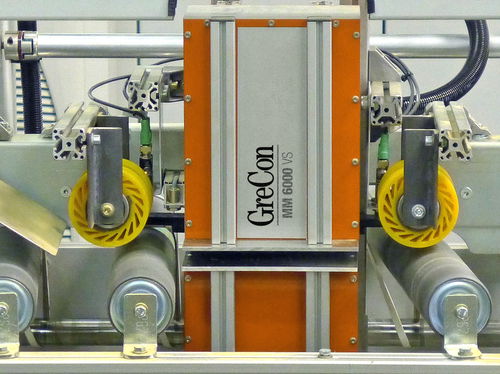Gre-Con MOISTURE CONTROL MW Side view in a continuous production line