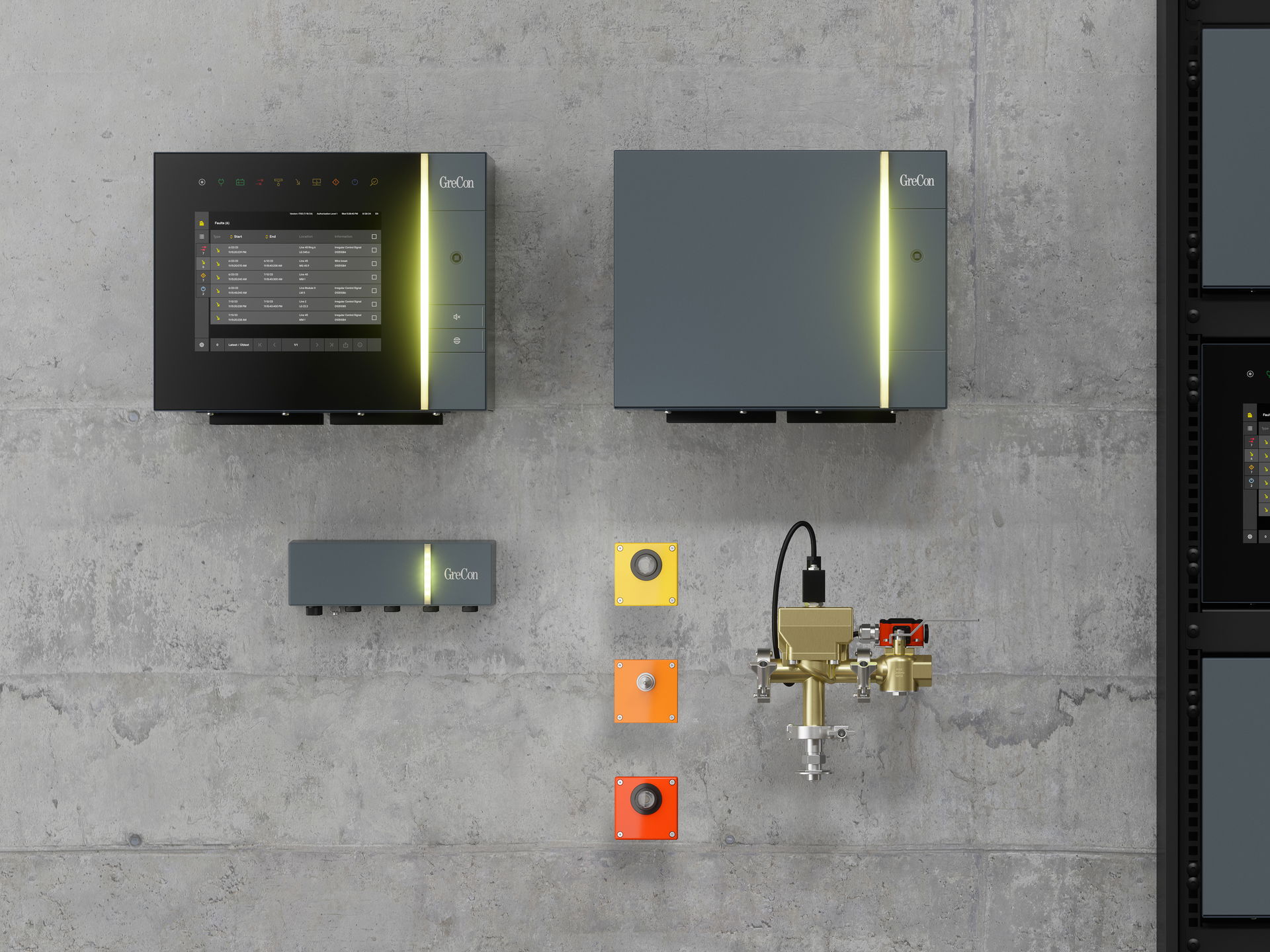 GreCon PROTECTOR protection concept with its component groups GreCon SCOUT, RANGER and HUNTER.
